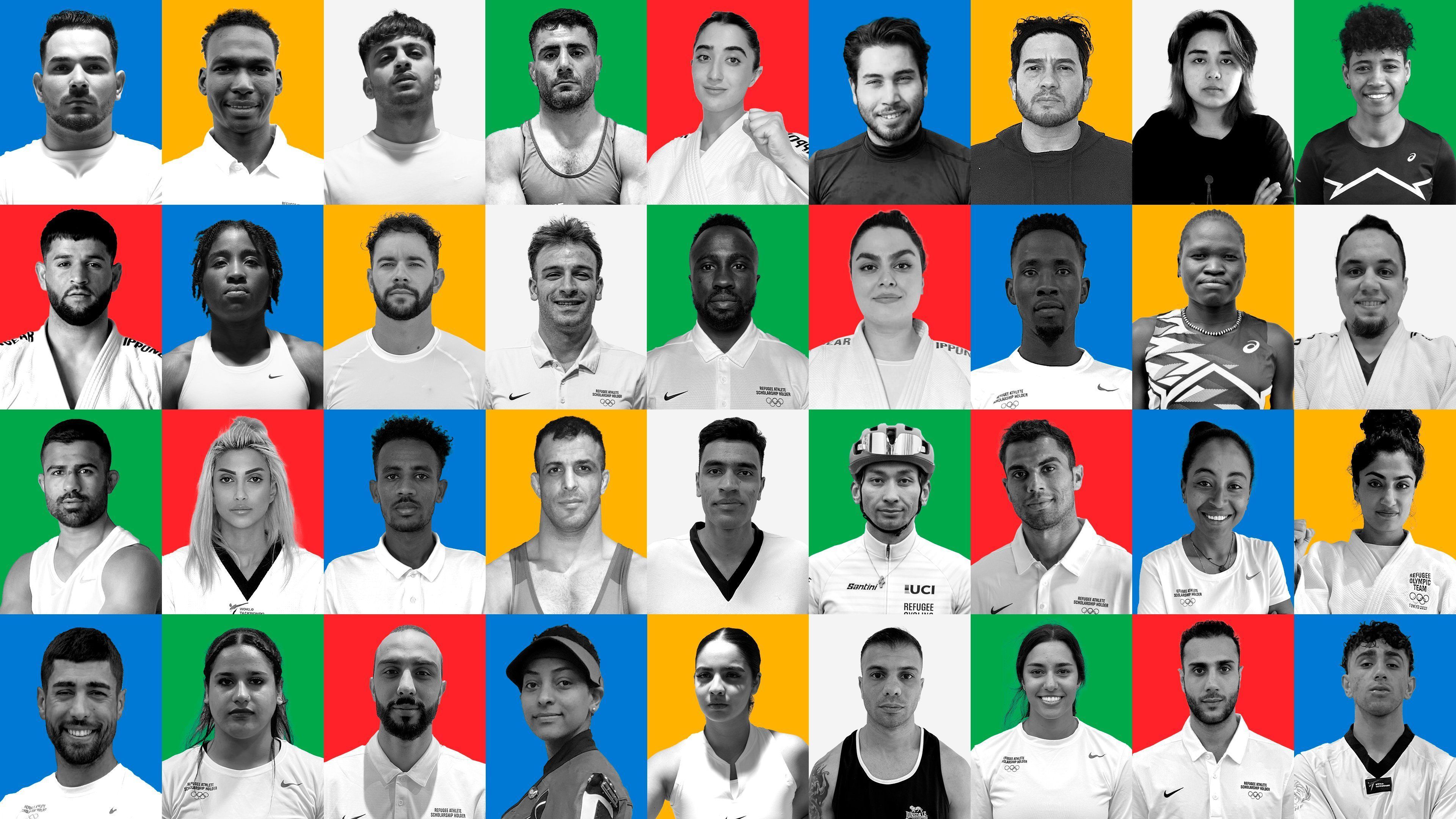 COI anuncia equipe de refugiados para Paris 2024 com número recorde de atletas