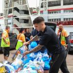 Por risco de alagamento, Inter interrompe doações no Gigantinho