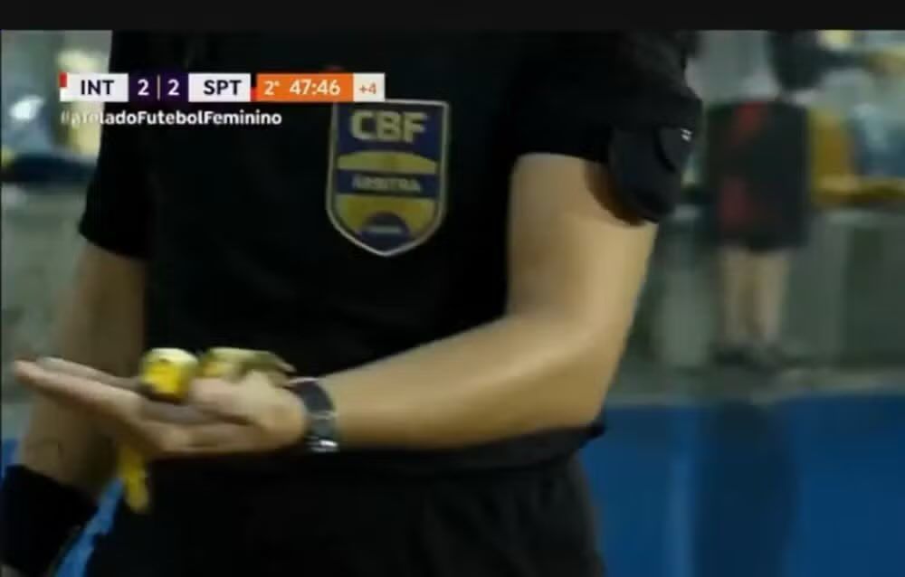 Veja o que diz a súmula da árbitra sobre o caso de racismo em Inter x Sport