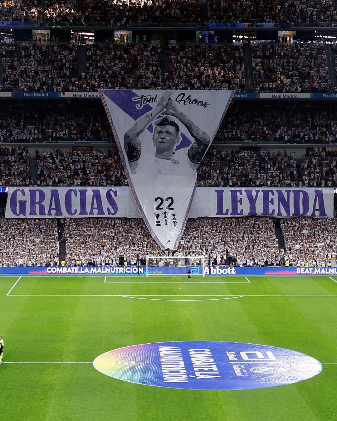 Real Madrid empata em despedida de Kroos do Santiago Bernabéu