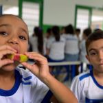 Goiaba agroecológica enriquece merenda escolar em Araguari