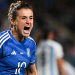 Com gol no fim, Itália vence Argentina pela Copa do Mundo Feminina  