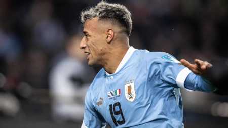 Gol do Uruguai foi marcado na reta fina da segunda etapa
