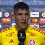 Rochet comemora vitória do Inter e projeta jogo de volta: 'Um trabalho muito grande'