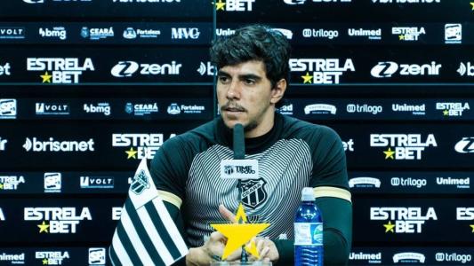 Goleiro Richard, do Ceará, está machucado e não vai enfrentar o Londrina, na quarta-feira