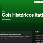 Novos episódios do podcast Gols Históricos Itatiaia