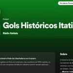 Novos episódios do podcast Gols Históricos Itatiaia