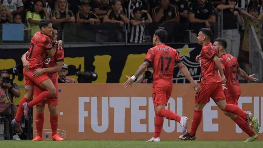 Gómez marcou o gol da vitória do Libertad sobre o Atlético no Mineirão