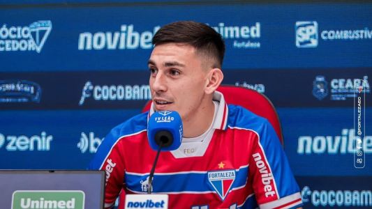 Gonzalo Escobar fala pela primeira vez como jogador do Fortaleza