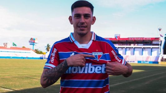 Gonzalo Escobar já esteve no centro de treinamento do Fortaleza, nesta segunda-feira (3)