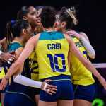 Vôlei feminino: Brasil bate Holanda e mantém invencibilidade na Liga das Nações