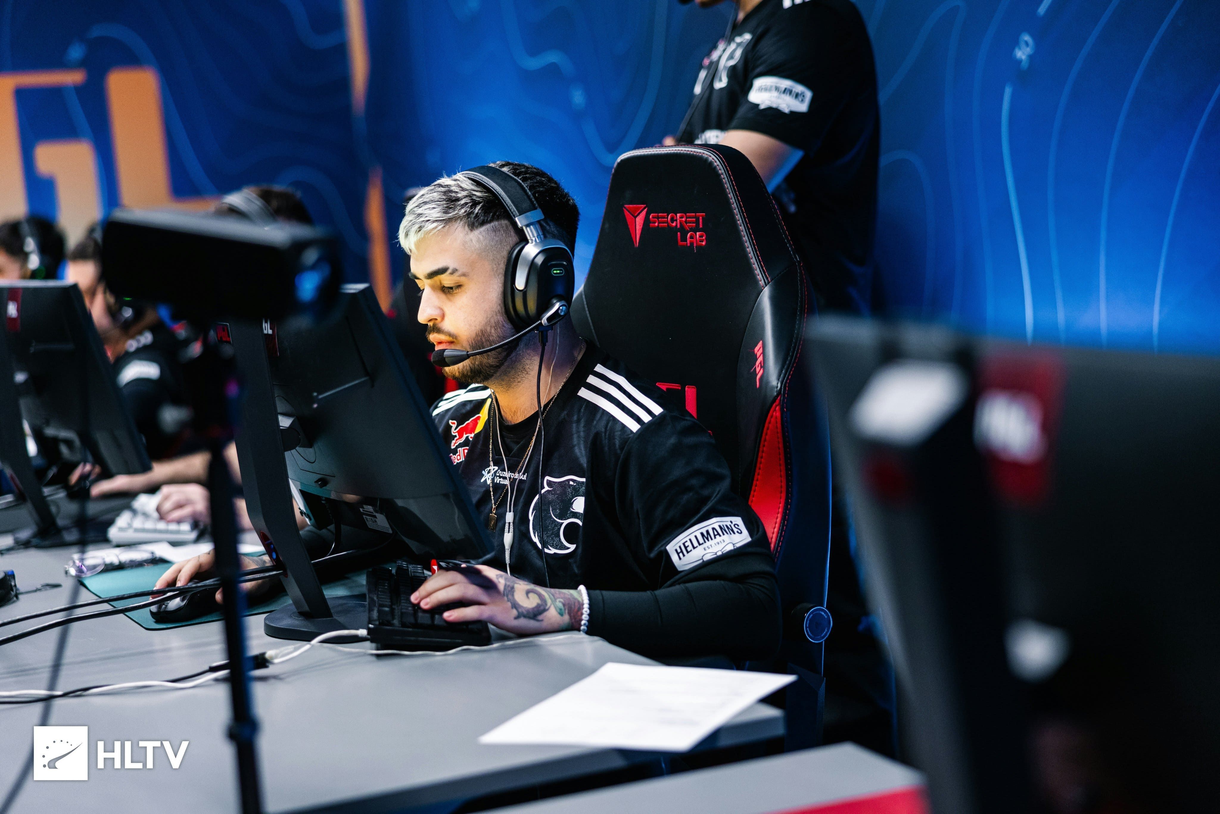 CS2: FURIA move chelo para o banco de reservas da equipe