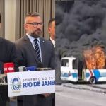 Presos por ataques a ônibus no Rio serão enquadrados por ‘atos terroristas’, diz governador