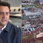 Governador do Paraná decreta calamidade pública após tornado devastar cidades