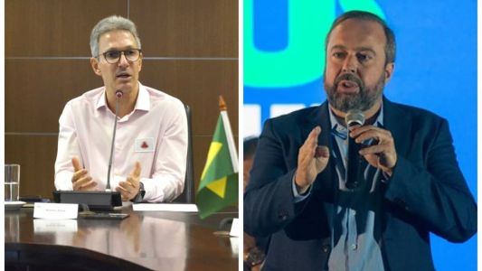 Governador Romeu Zema (Novo) e ministro Alexandre Silveira (PSD)