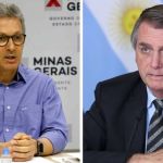 Qual o motivo da briga da Família Bolsonaro com Zema? Acompanhe os bastidores
