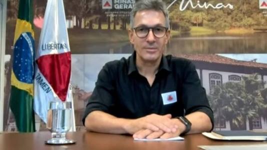 Governador Romeu Zema afirmou que irá em Brasília para reunião com presidente Lula