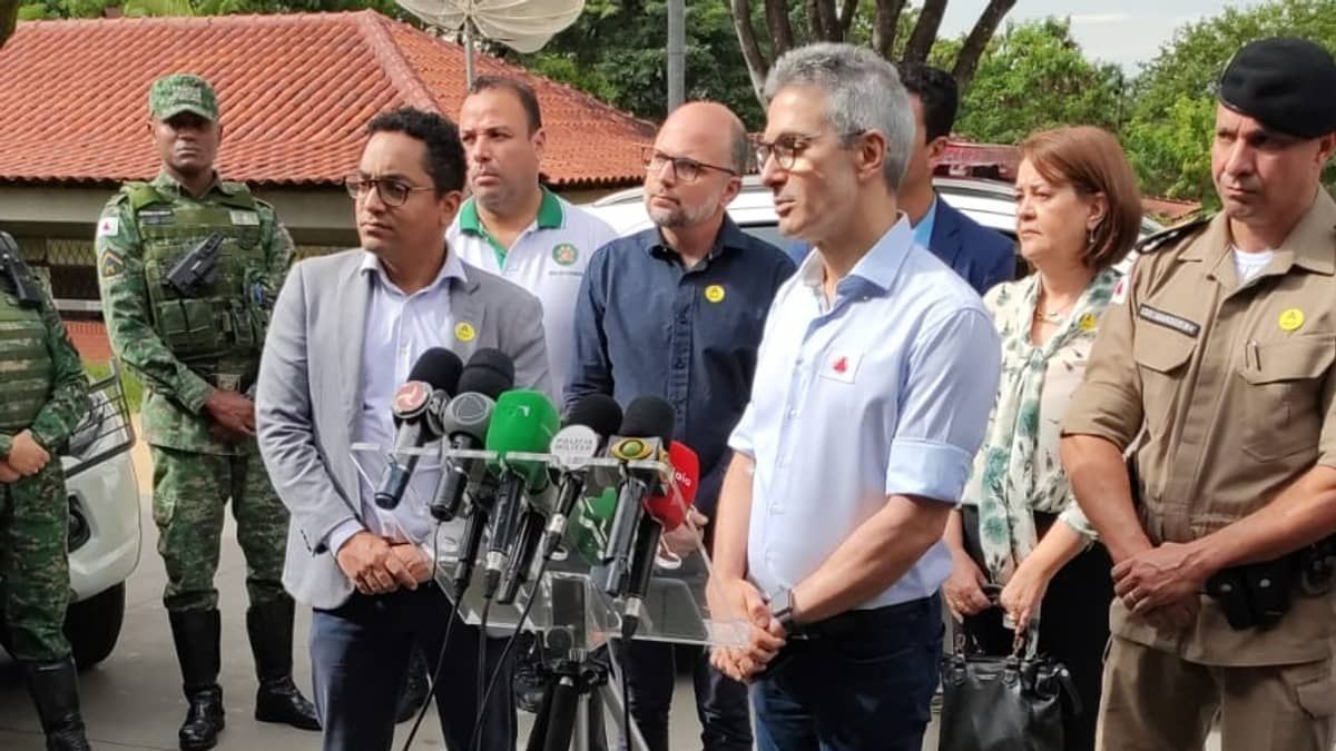 Zema anuncia medidas para evitar massacre em escolas: 'É a última coisa que queremos em Minas' 