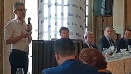 Governador Romeu Zema defendeu adesão ao Regime de Recuperação Fiscal em encontro com setor empresarial