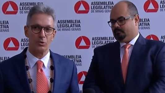Governador Romeu Zema (Novo) e vice Mateus Simões tomam posse neste domingo (1º)