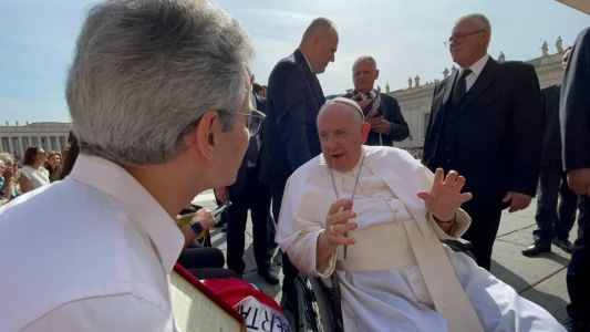 Governador Romeu Zema se reuniu com o Papa Francisco na manhã desta quarta-feira (13), no Vaticano