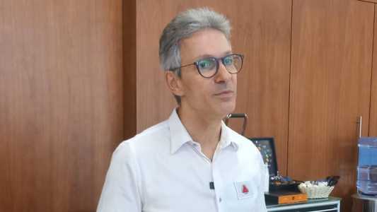 Governador Romeu Zema defendeu aprovação do projeto que reajuste o ICMS e afirmou que governo não está aumentando impostos