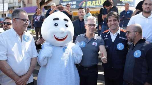 Governador tomou a vacina bivalente em Lagoa Santa