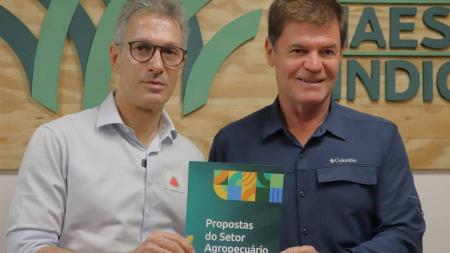 Governador Zema e Presidente da Faemg, Antônio de Salvo: nunca um governador foi tão próximo da instituição