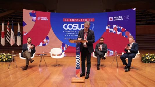 Governadores do Sul e Sudeste se reuniram nesta sexta-feira (2) para encontro do Cosud