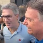 Bolsonaro cita acordo para eleições de 2024 e nega crise com Zema: 'Não teve nenhuma briga'