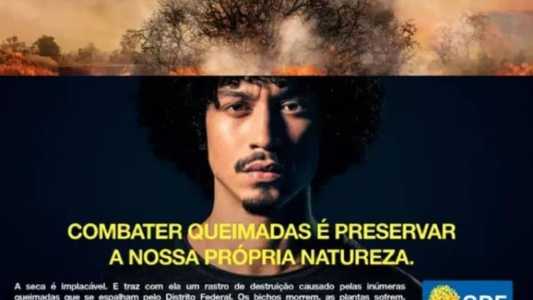 Governo do Distrito Federal associa cabelo ‘black power’ a queimadas e gera questionamentos.