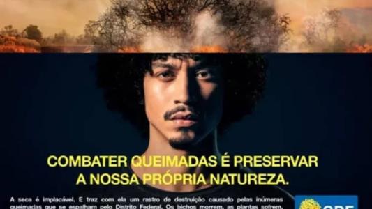 Governo do Distrito Federal associa cabelo ‘black power’ a queimadas e gera questionamentos.