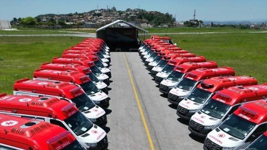 Governo federal entregou 47 ambulâncias para o Samu em Minas Gerais