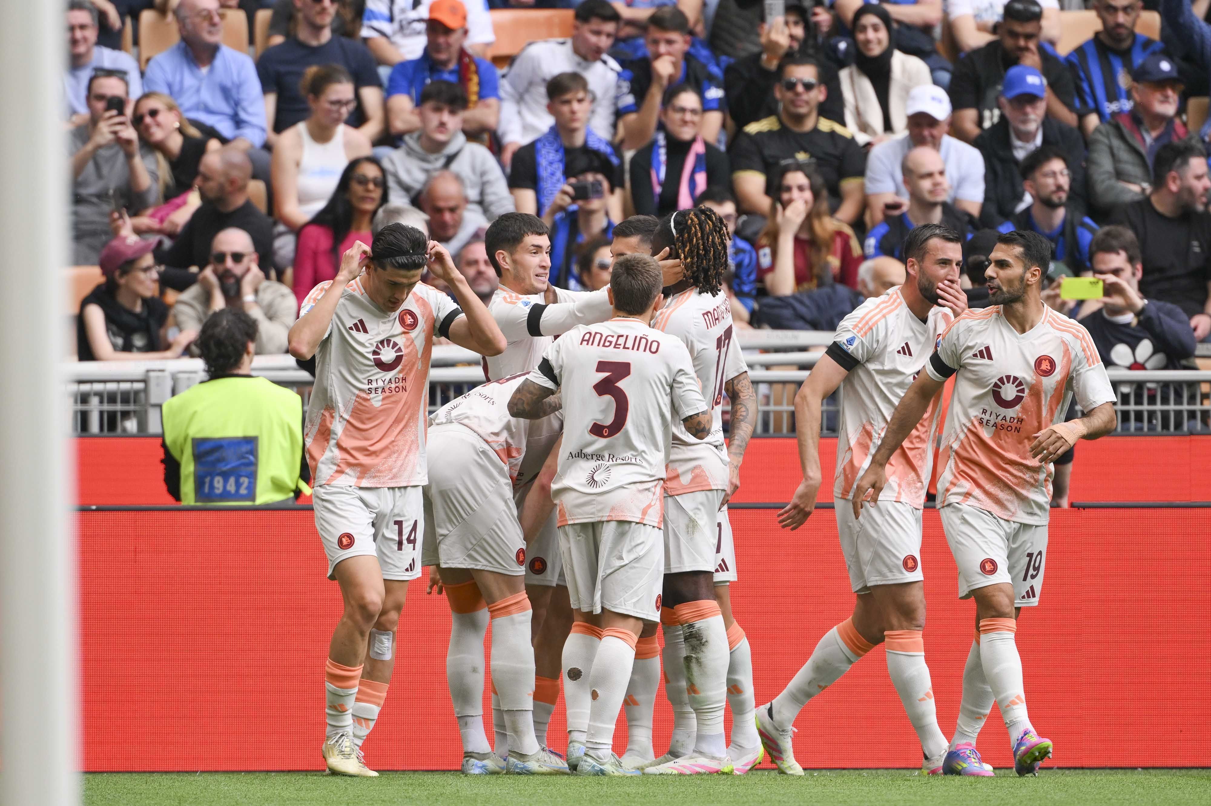 Roma surpreende e vence a Inter de Milão fora de casa no Campeonato Italiano