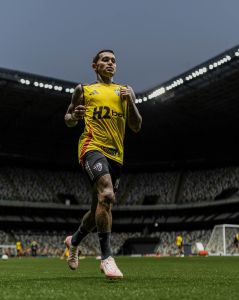 Dudu, atacante do Atlético, na Arena MRV