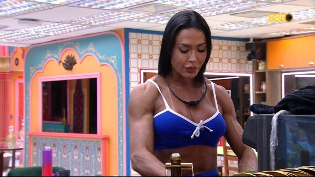Sem ovos no BBB 25, Gracyanne Barbosa muda cardápio e comemora resultado: 'delícia'