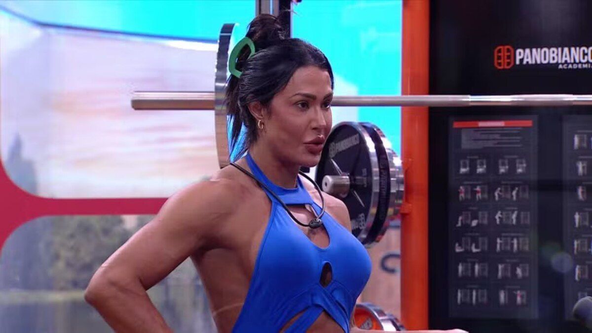 BBB 25: Gracyanne explica origem das cicatrizes e queimaduras que tem no corpo
