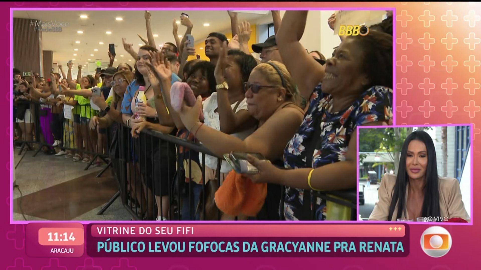 Ana Maria Braga exibe coro de 'Fora Gracyanne', e musa fitness reage
