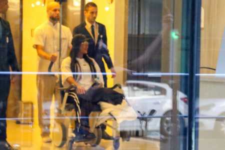 Gracyanne Barbosa deixa Hospital em Copacabana na Zona Sul do Rio de Janeiro
