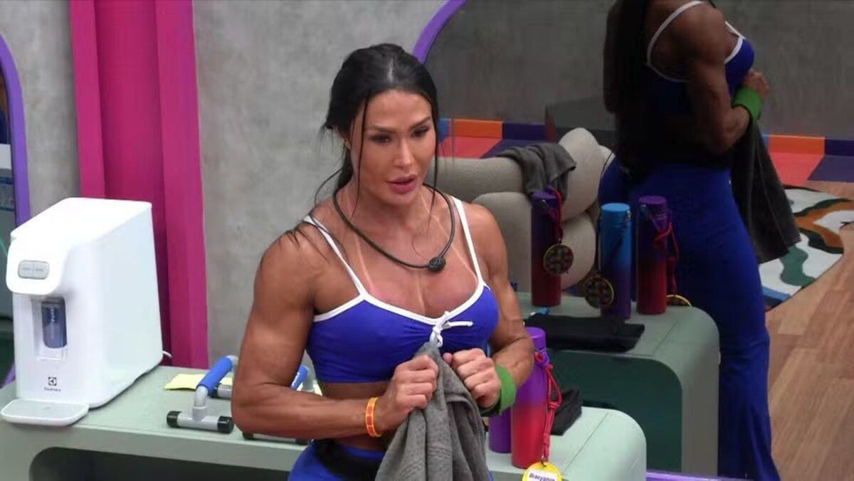 No BBB 25, Gracyanne Barbosa faz confissão sobre Belo: 'ficou com uma pessoa'