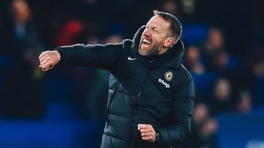 Graham Potter levou o Chelsea às quartas de final da Liga dos Campeões