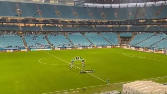 Gramado da Arena está em boas condições para receber Grêmio x Bahia