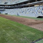 Arena MRV: novas imagens mostram andamento da troca do gramado; confira