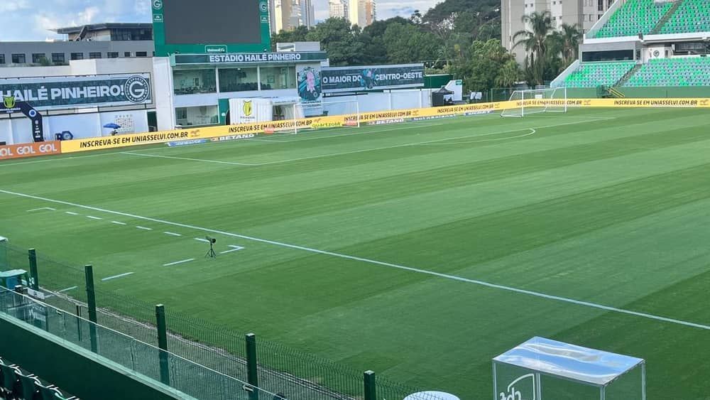 Goiás x Cruzeiro: veja como está o gramado da Serrinha antes do jogo