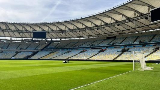 Gramado do Maracanã passou por recuperação durante a Data Fifa