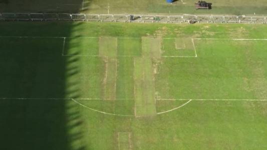 Gramado do Mineirão apresentou péssimas condições no duelo entre Atlético e Athletico-PR, pela Libertadores