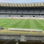 Veja imagens do gramado do Mineirão antes do clássico Cruzeiro x América 