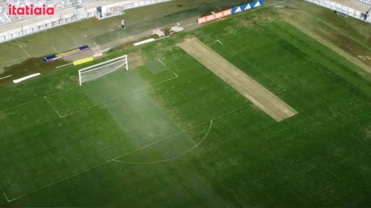 Gramado do Mineirão volta a mostrar pontos deteriorados