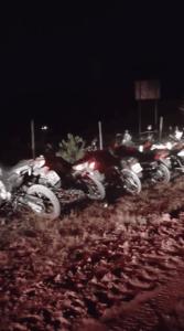 Motocicletas foram apreendidas pela PM