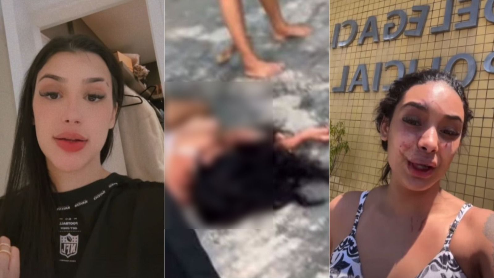 Grávida, neta de Gretchen e ex-Fazenda, Bia Miranda se envole em briga: 'chutei a cara dela'